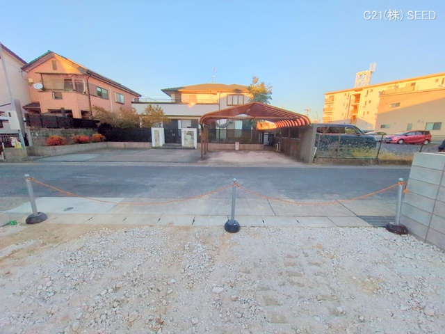 愛知県名古屋市天白区島田黒石の新築戸建て更地・土地写真 2025年11月18日撮影