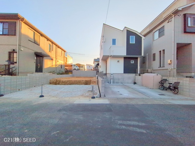 愛知県名古屋市天白区島田黒石の新築戸建て更地・土地写真 2025年11月18日撮影