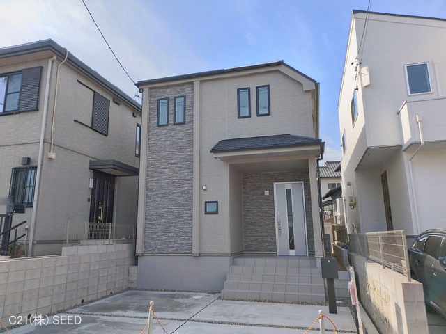 愛知県名古屋市天白区島田黒石の新築戸建て完成写真 2026年2月19日撮影