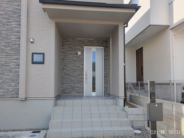 愛知県名古屋市天白区島田黒石の新築戸建て完成写真 2026年2月19日撮影