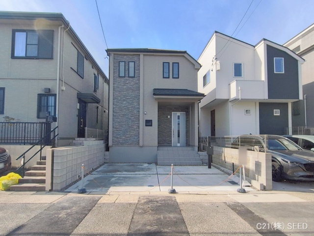 愛知県名古屋市天白区島田黒石の新築戸建て完成写真 2026年2月19日撮影