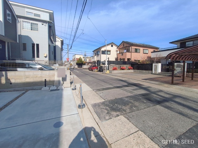 愛知県名古屋市天白区島田黒石の新築戸建て完成写真 2026年2月19日撮影