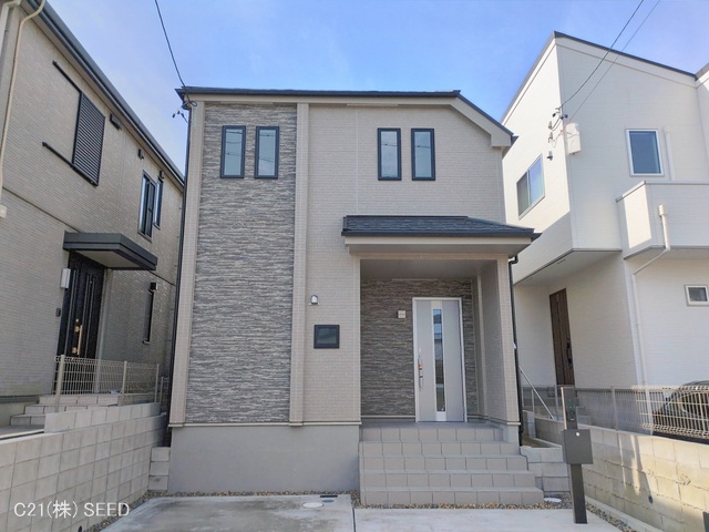 愛知県名古屋市天白区島田黒石の新築戸建て完成写真 2026年2月19日撮影