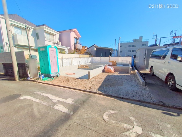 愛知県名古屋市昭和区川名本町３丁目の新築戸建て基礎写真 2025年12月11日撮影