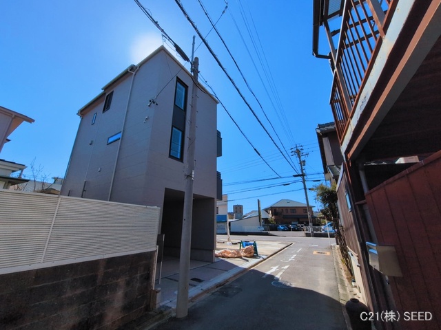 愛知県名古屋市昭和区川名本町３丁目の新築戸建て完成写真 2026年3月3日撮影