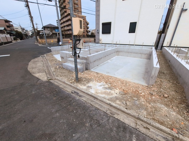 愛知県名古屋市昭和区折戸町３丁目の新築戸建て基礎写真 2026年3月5日撮影