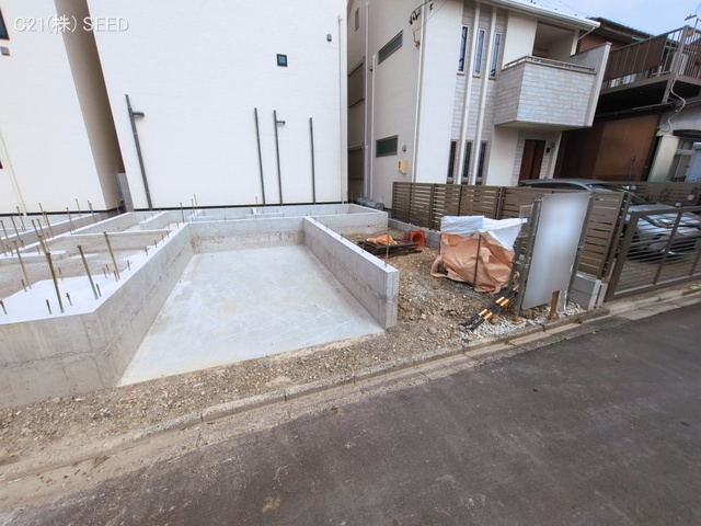 愛知県名古屋市昭和区折戸町３丁目の新築戸建て基礎写真 2026年3月5日撮影