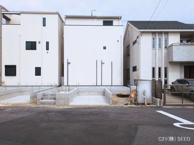 愛知県名古屋市昭和区折戸町３丁目の新築戸建て基礎写真 2026年3月5日撮影