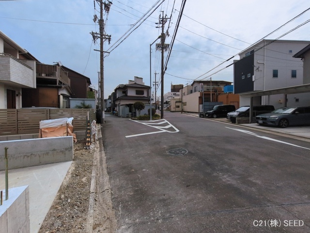 愛知県名古屋市昭和区折戸町３丁目の新築戸建て基礎写真 2026年3月5日撮影