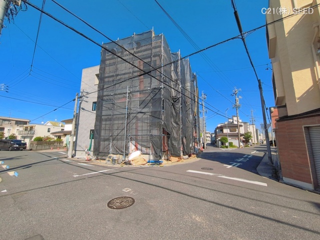 愛知県名古屋市昭和区折戸町３丁目の新築戸建てシート写真 2026年4月15日撮影