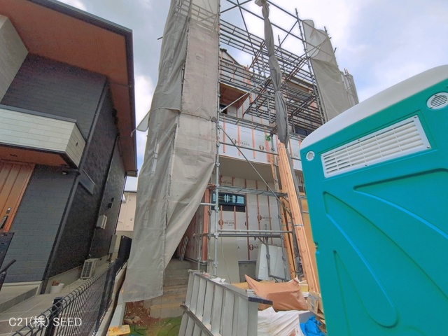 愛知県名古屋市瑞穂区村上町３丁目の新築戸建てシート写真 2026年4月16日撮影