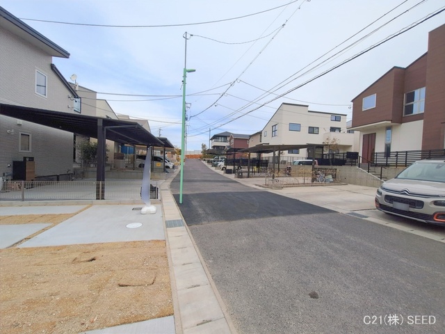 愛知県名古屋市天白区土原１丁目の新築戸建て完成写真 2026年2月19日撮影