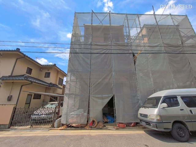 愛知県名古屋市昭和区丸屋町１丁目の新築戸建て上棟写真 2026年4月19日撮影