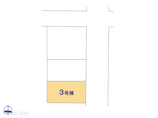 愛知県名古屋市昭和区丸屋町１丁目の新築戸建て全体区画図 ※図面と異なる場合は現況を優先