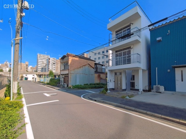 愛知県名古屋市中区金山5丁目の中古戸建て完成写真 2026年7月22日撮影