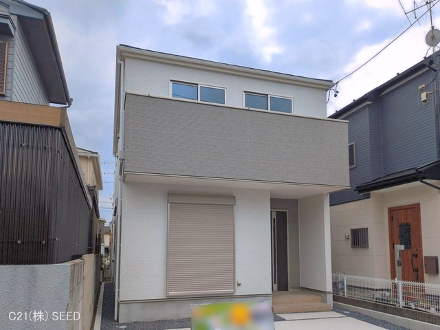 愛知県名古屋市瑞穂区白砂町3丁目の新築戸建て完成写真 2026年7月12日撮影