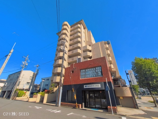 愛知県名古屋市瑞穂区瑞穂通5丁目のマンション『グリーンコーポ瑞穂』外観写真 2026年5月6日撮影