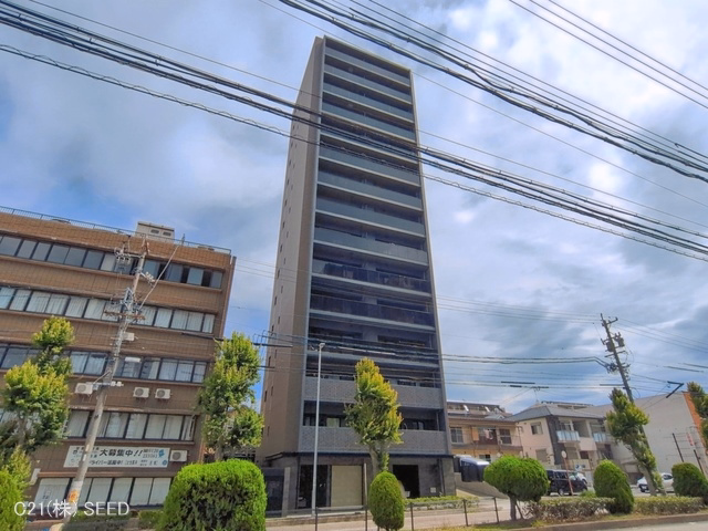 愛知県名古屋市瑞穂区彌富通2丁目のマンション『オープンレジデンシア瑞穂公園』外観写真 2026年6月21日撮影