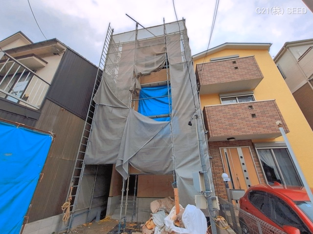 新築戸建て 瑞穂区惣作町310【1】 1号棟 上棟