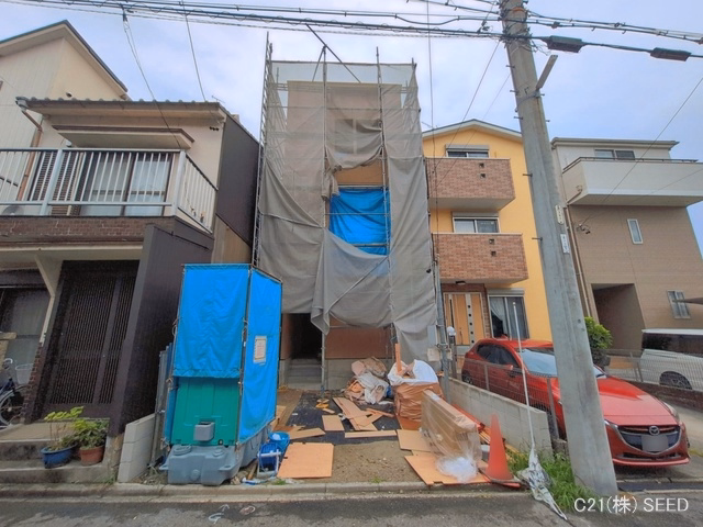 新築戸建て 瑞穂区惣作町310【1】 1号棟 上棟