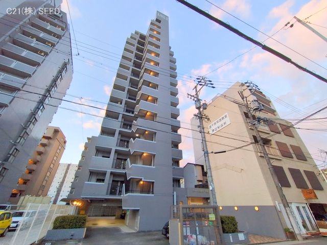 愛知県名古屋市中区新栄２丁目のマンション『ユーハウス新栄西館』外観写真 2025年1月7日撮影