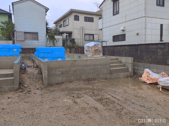 新築戸建て 昭和区川名町418 1号棟 基礎