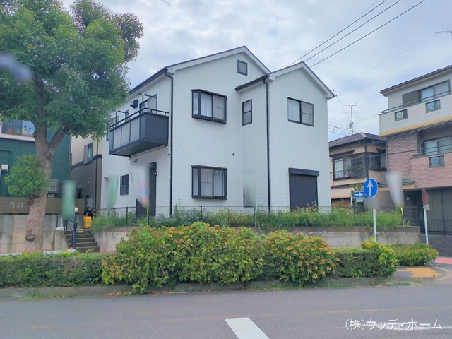 埼玉県越谷市東越谷5丁目の中古戸建て完成写真 2024年7月29日撮影
