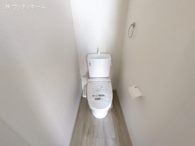 埼玉県越谷市弥栄町１丁目の新築戸建てトイレ写真 2025年9月7日撮影