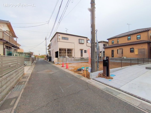 埼玉県越谷市弥栄町１丁目の新築戸建て更地・土地写真 2025年1月26日撮影