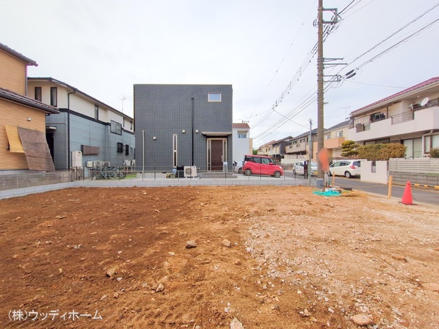 埼玉県越谷市弥栄町１丁目の新築戸建て更地・土地写真 2025年1月26日撮影