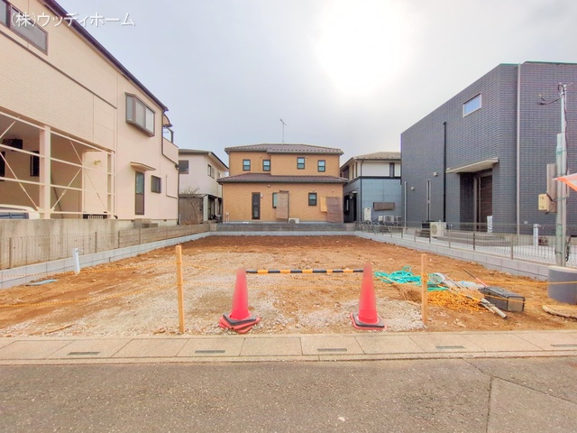 埼玉県越谷市弥栄町１丁目の新築戸建て更地・土地写真 2025年1月26日撮影