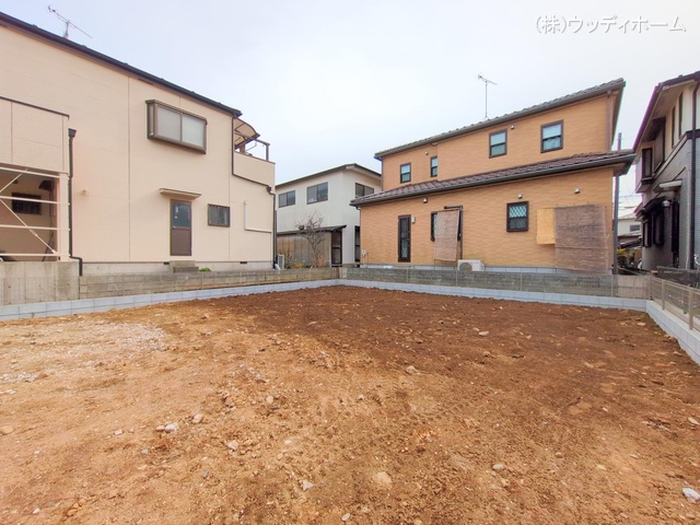 埼玉県越谷市弥栄町１丁目の新築戸建て更地・土地写真 2025年1月26日撮影