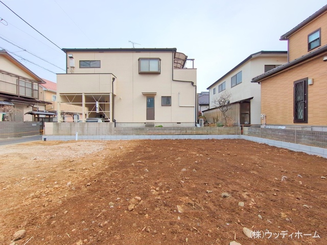 埼玉県越谷市弥栄町１丁目の新築戸建て更地・土地写真 2025年1月26日撮影