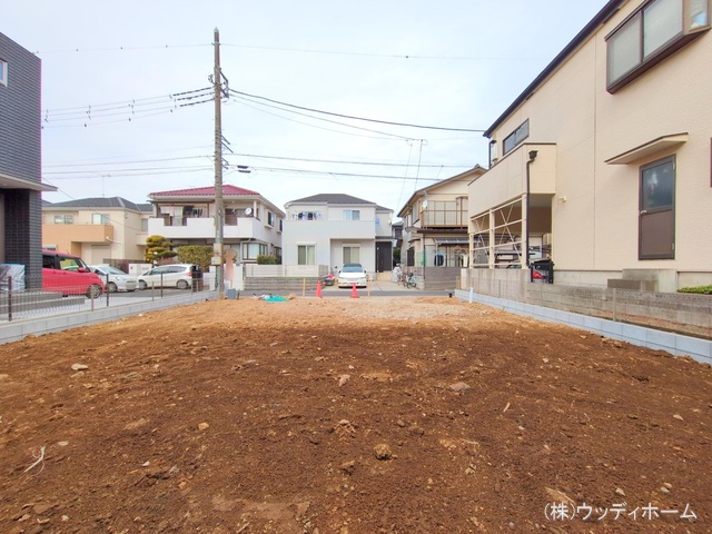 埼玉県越谷市弥栄町１丁目の新築戸建て更地・土地写真 2025年1月26日撮影