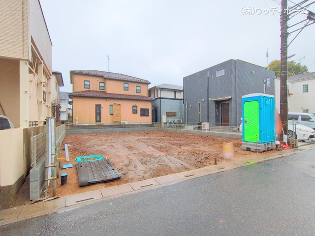 埼玉県越谷市弥栄町１丁目の新築戸建て更地・土地写真 2025年3月4日撮影