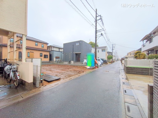 埼玉県越谷市弥栄町１丁目の新築戸建て更地・土地写真 2025年3月4日撮影