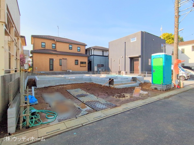 埼玉県越谷市弥栄町１丁目の新築戸建て基礎写真 2025年4月7日撮影