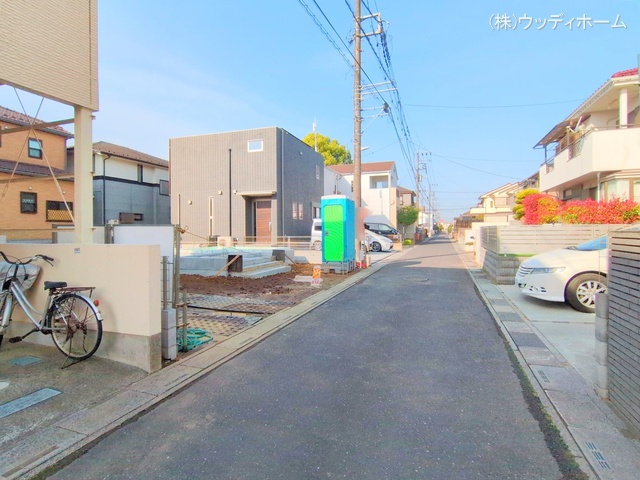 埼玉県越谷市弥栄町１丁目の新築戸建て基礎写真 2025年4月7日撮影