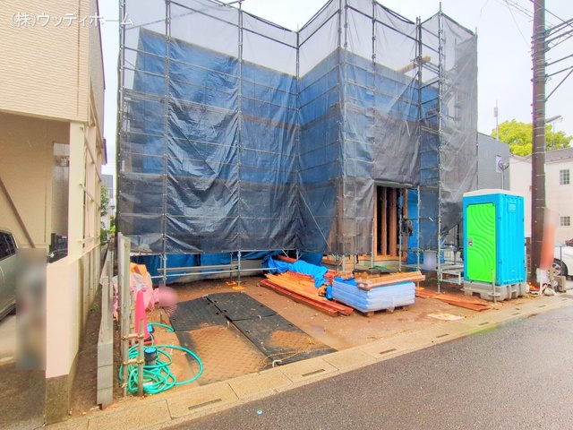埼玉県越谷市弥栄町１丁目の新築戸建て上棟写真 2025年5月5日撮影