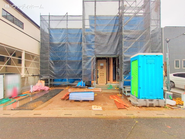 埼玉県越谷市弥栄町１丁目の新築戸建て上棟写真 2025年5月5日撮影