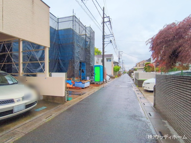 埼玉県越谷市弥栄町１丁目の新築戸建て上棟写真 2025年5月5日撮影