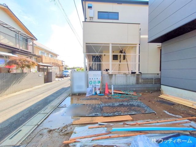 埼玉県越谷市弥栄町１丁目の新築戸建て外構写真 2025年6月3日撮影