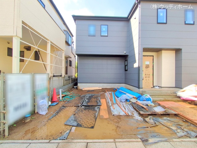 埼玉県越谷市弥栄町１丁目の新築戸建て外構写真 2025年6月3日撮影