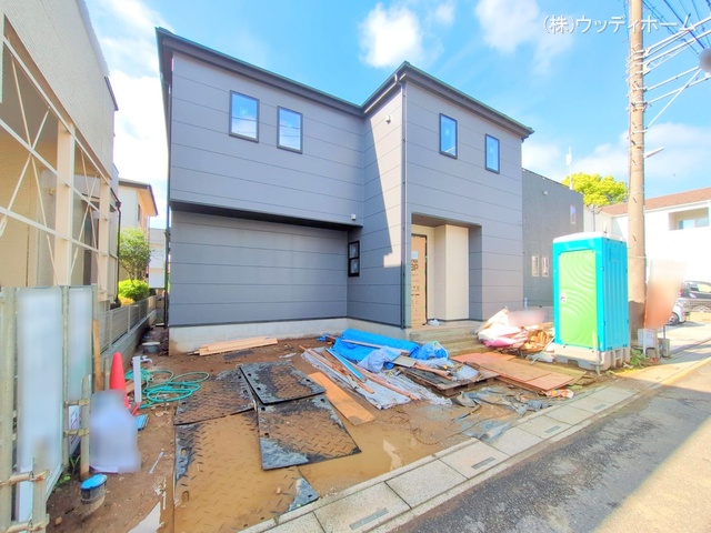 埼玉県越谷市弥栄町１丁目の新築戸建て外構写真 2025年6月3日撮影