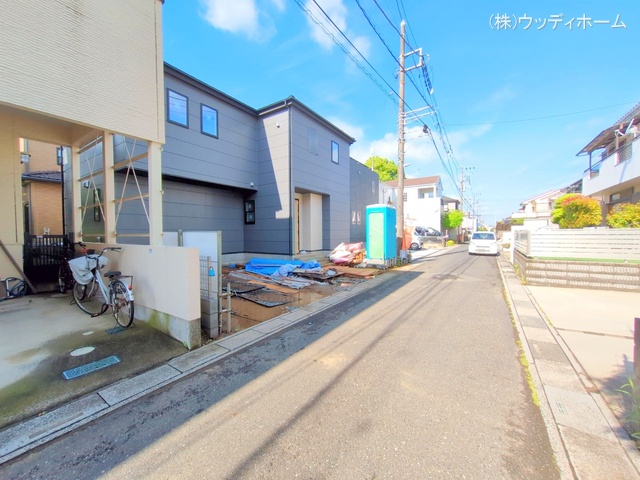 埼玉県越谷市弥栄町１丁目の新築戸建て外構写真 2025年6月3日撮影