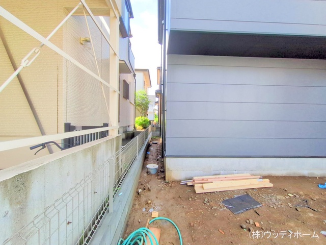 埼玉県越谷市弥栄町１丁目の新築戸建て外構写真 2025年6月3日撮影