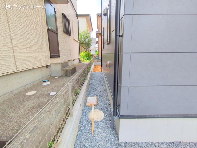 埼玉県越谷市弥栄町１丁目の新築戸建て完成写真 2025年7月3日撮影