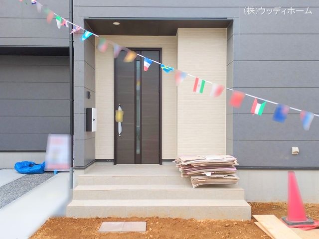 埼玉県越谷市弥栄町１丁目の新築戸建て完成写真 2025年7月3日撮影