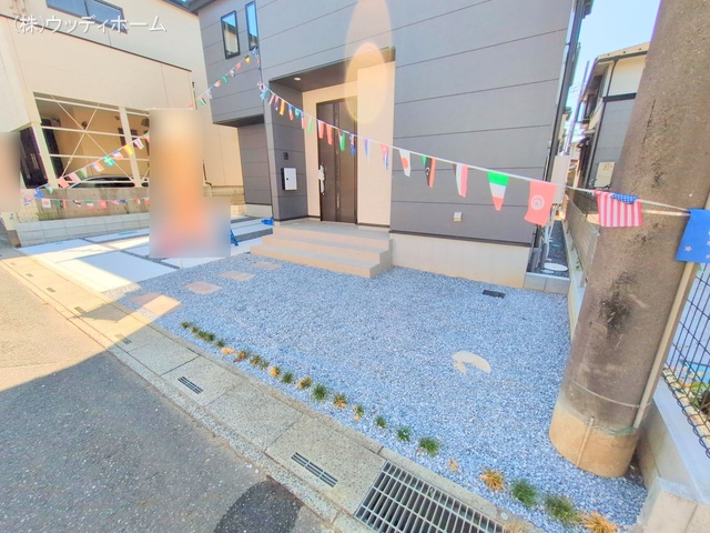 埼玉県越谷市弥栄町１丁目の新築戸建て完成写真 2025年9月7日撮影