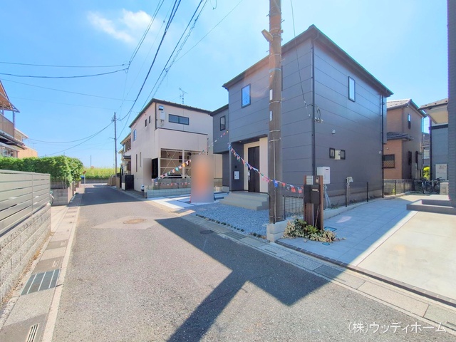 埼玉県越谷市弥栄町１丁目の新築戸建て完成写真 2025年9月7日撮影